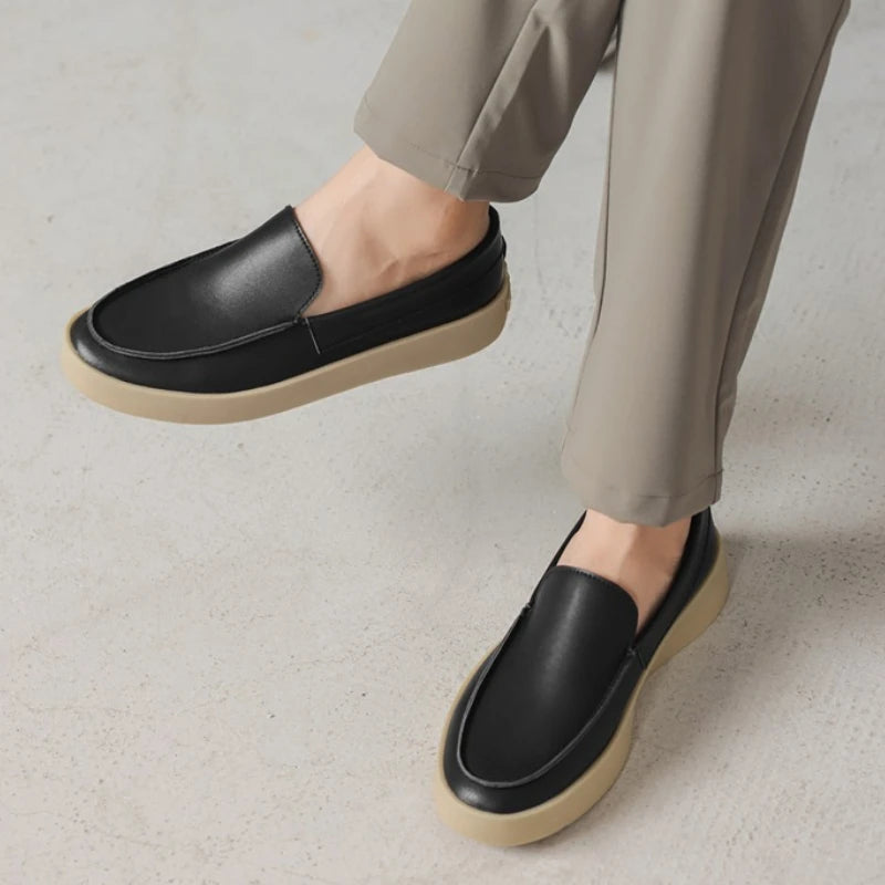 Shoes for Men Fashion Comfortable Leather Shoes Luxury Formal  Loafers for Men Sneakers Casual Oxford Shoes Zapatillas Hombre