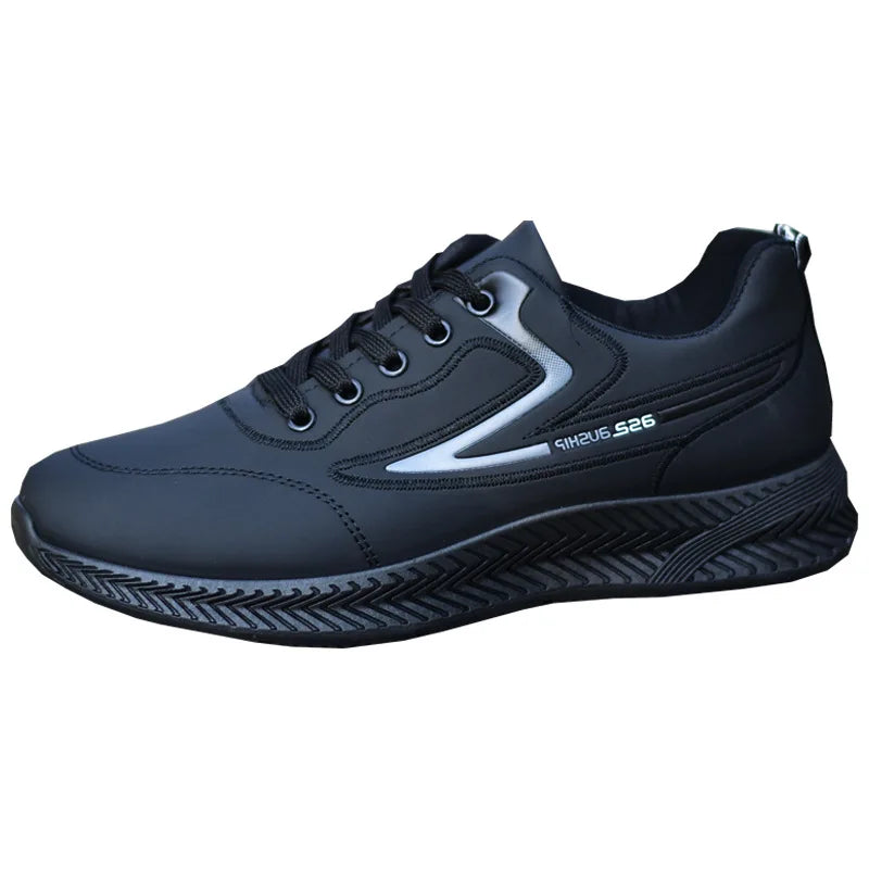 Men's Shoes for Autumn and Winter Are Waterproof, Versatile, Anti-Slip, Sports and Casual Shoes, and Men's Low-Top Running Shoes