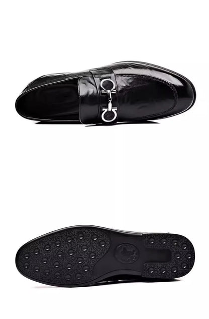 New Shoes for Men Leather Casual Shoes Fashion Business Leisure Dress Shoes Street Cool Loafers