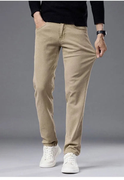 Slim Fit Straight Leg Jeans Men&