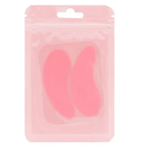 New Reusable 1Pair Eye Pads Silicone Stripe Lash Lift Eyelash Extension Hydrogel Eye Patches Under Eye Gel Patch Makeup Tools