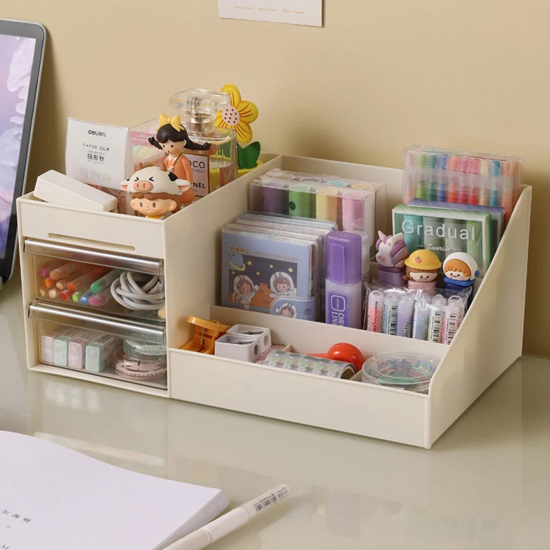 1PCS Cosmetic Organizer Desktop Organizer Shelf Dormitory Organizer Drawer Bedroom Cosmetic Organizer Cosmetic Display Case