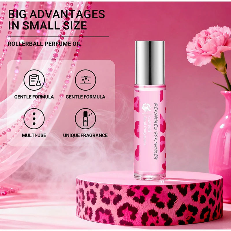 Pheromones Perfume For Women To Attract Men,Long Lasting Roll On Scent,Fruity Floral Eau De Parfum,Jasmine/Violet/Musk Fragrance