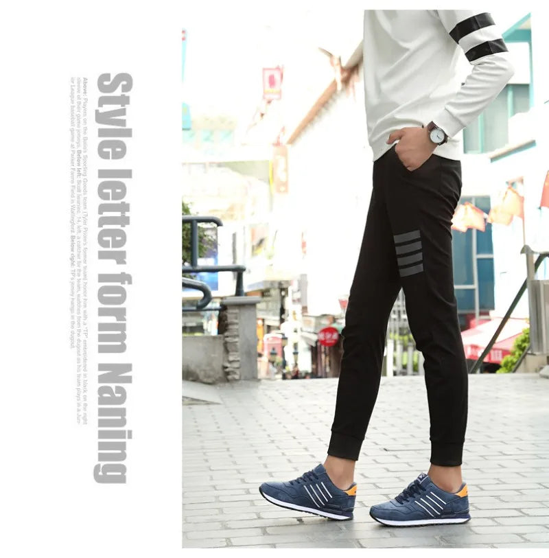 Sneakers for Men High Quality Suede Casual Shoes Luxury Tenis Shoes for Men Lace-up Flats Sport Running Shoes Кроссовки Мужские