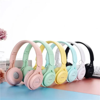 Hifi Sound Bluetooth Headphones Wireless Over-Ear Headsets with Microphone Noise Reduction Comfortable for Travel And Home Use