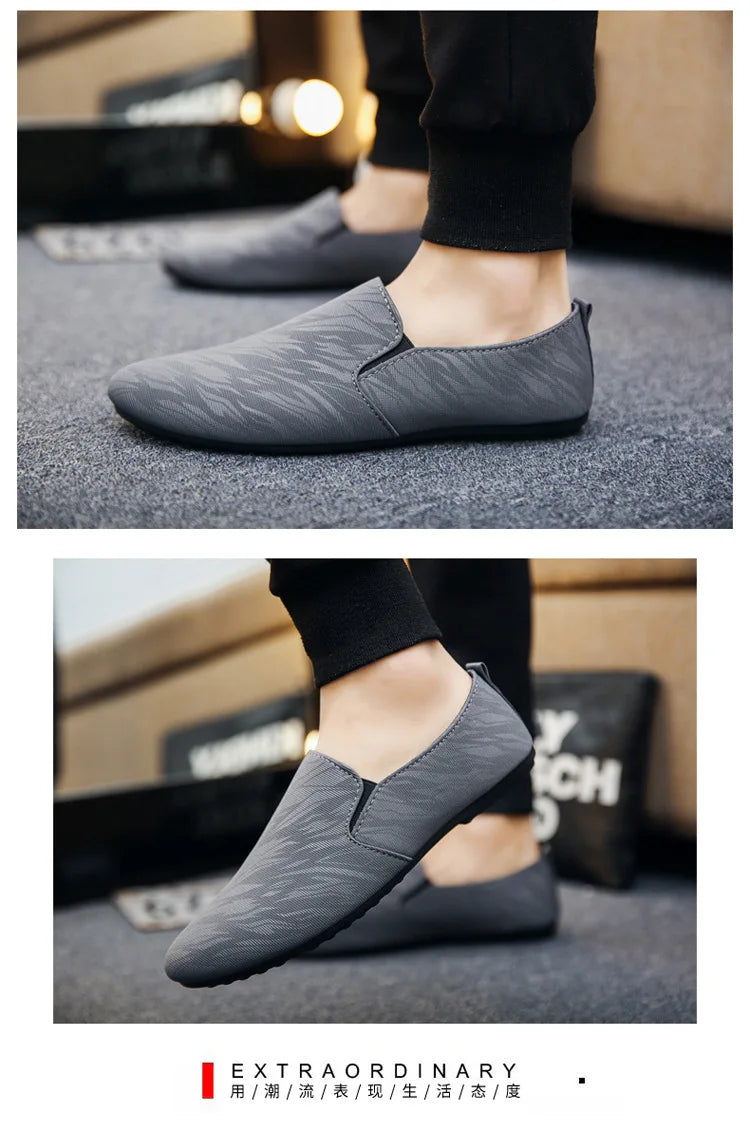Shoes for Man New Men Fashionable Canvas Breathable Flat Bottomed Walking Shoes with Lightweight Sports Shoes Men&