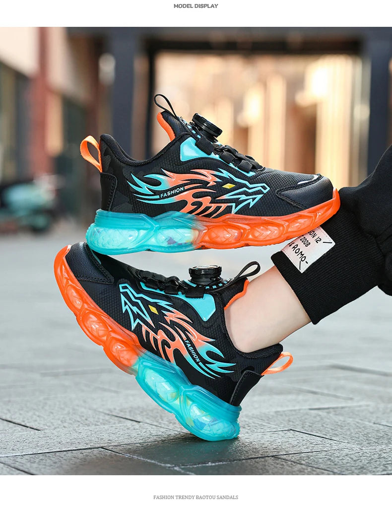 Kids Shoes Boy Casual Sneakers Platform Comfortable Children School Sports Tenis Boy Shoes Children&