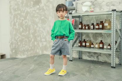 Kids Shoes 2023 Spring Autumn Children&