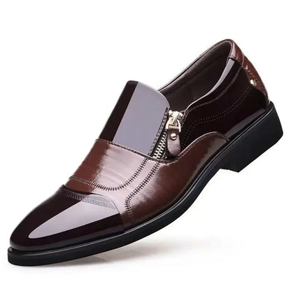 Shoes for Men Shoes Leather Shoes Business Dress Shoes All-Match Casual Shock-Absorbing Wear-Resistant Footwear Chaussure Homme
