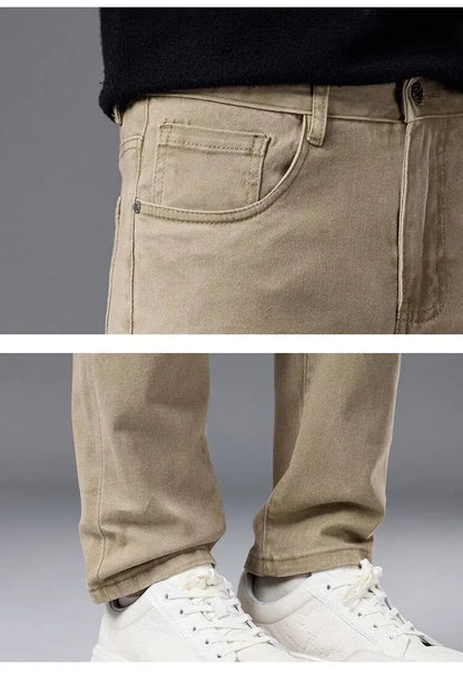 Slim Fit Straight Leg Jeans Men&