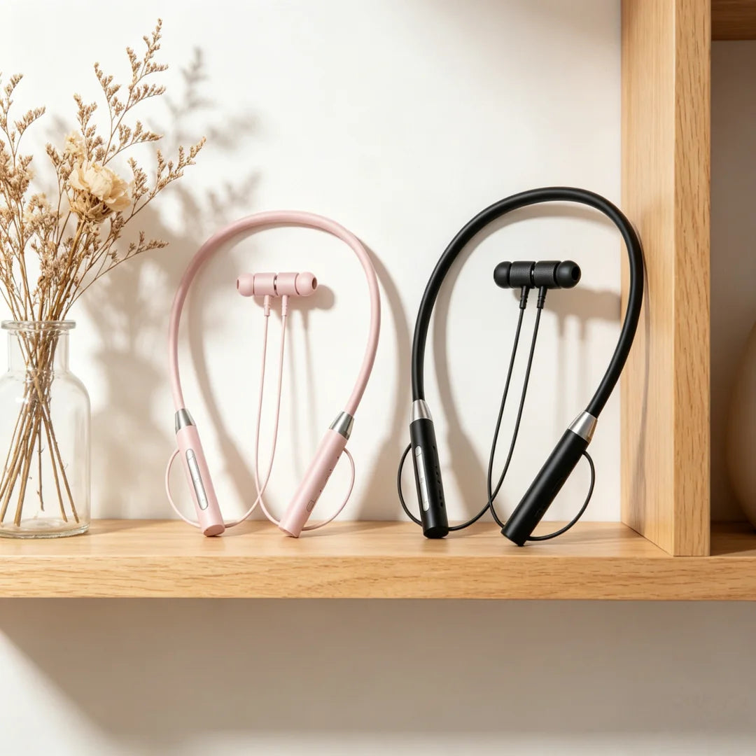 Wireless Headphones Bluetooth Neckband Magnetic Headphones Sports Running 5.3 Headphones with Microphone