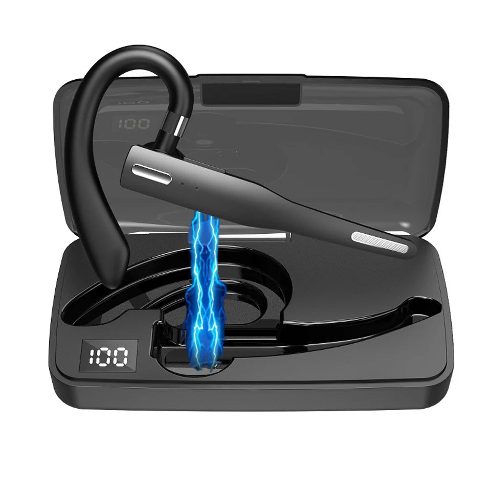 Wireless Bluetooth Headphones With Microphon Earphone ENC Noise Cancelling Handsfree Talking Headset Busines Auriculares Driving