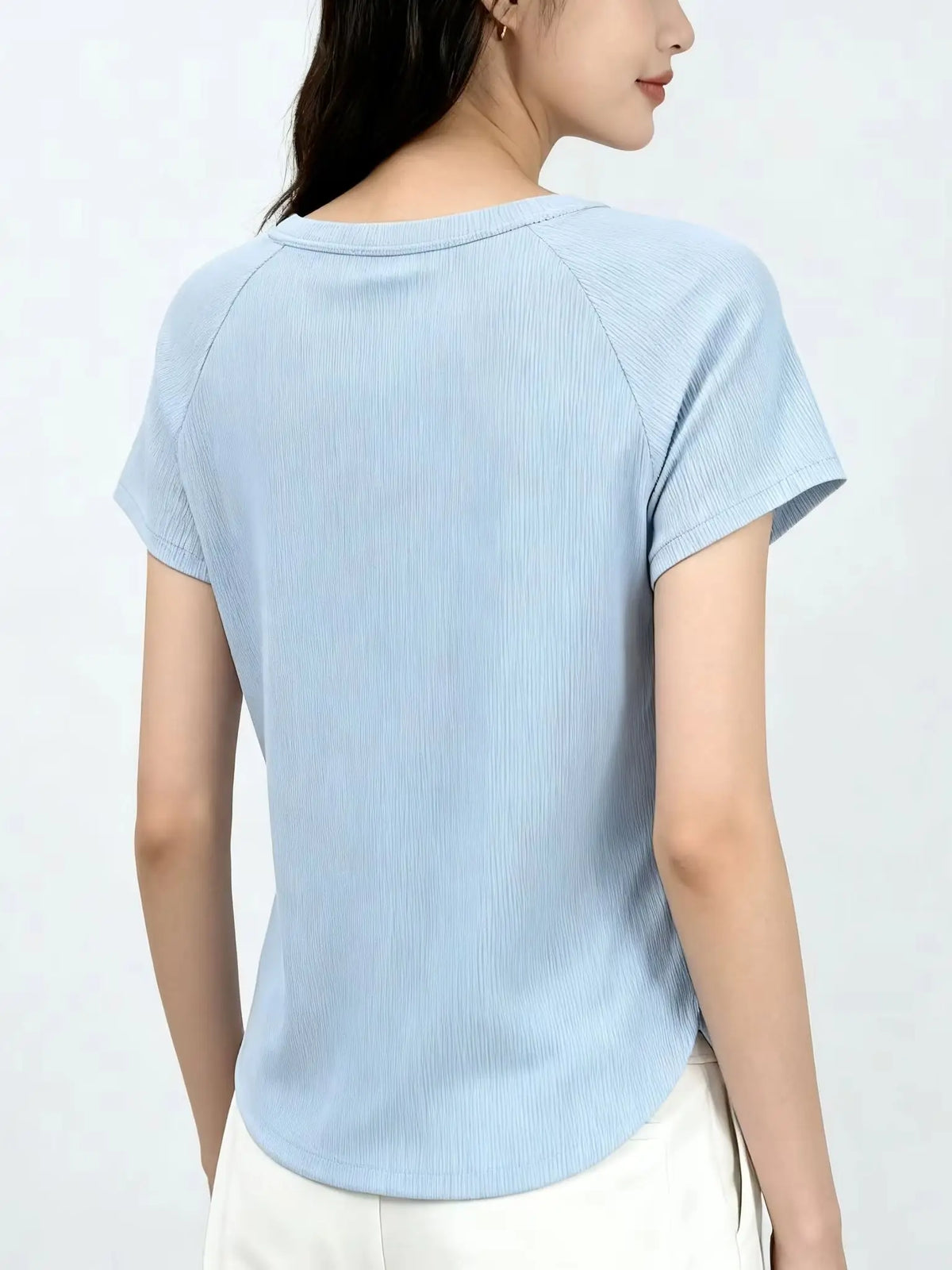 Yoga Clothes for Women 2026 New Style Tops, Lazy Style Summer Nude-Feel Yoga Clothes, Loose Fit, Cover-Up, Suitable for Outdoor Running and Sports