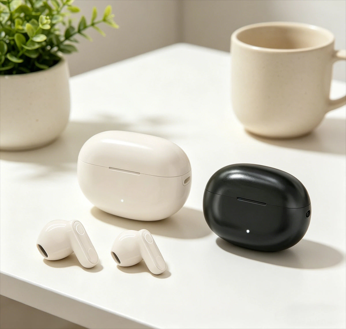 Bluetooth Headphones Wireless Earbuds Voice-optimized Bluetooth Headsets Prioritize Vocal Frequencies for Clear Calls