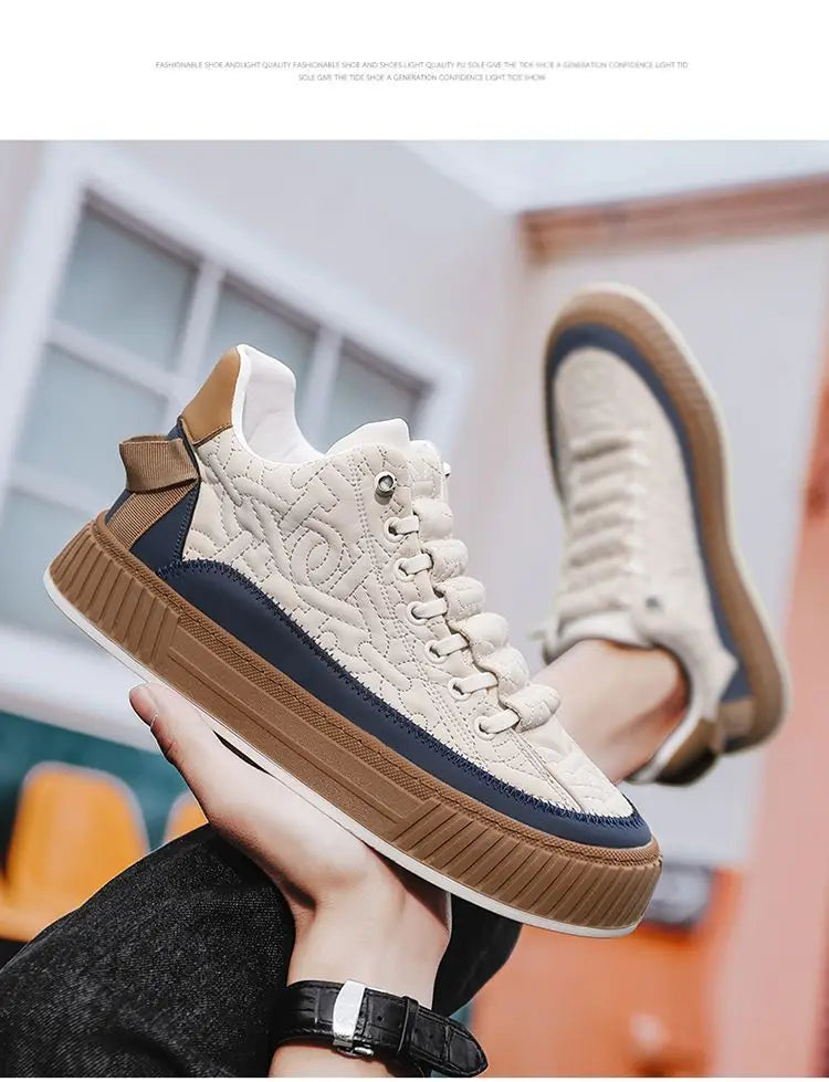Men Shoes Platform Male Sneakers 2024 New Vulcanized Shoes for Men Casual Running Shoes Large Size 45 46 Hot Sapatos Masculinos