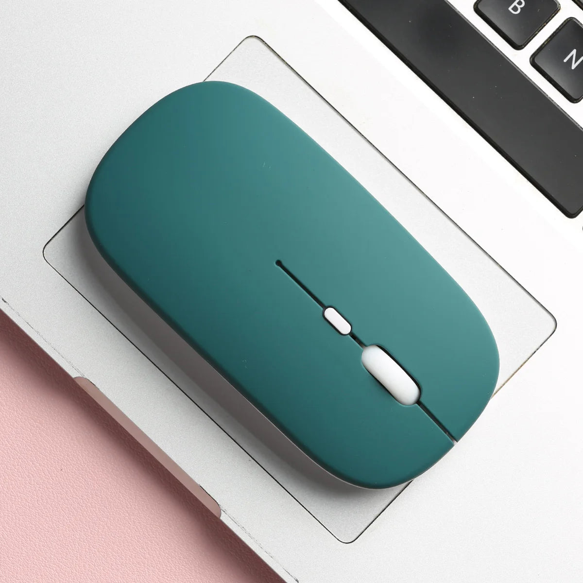 Wireless Bluetooth-compatible Mouse Portable Ergonomic Computer Mice For Laptop iPad Tablet PC Mobile Phone Office Gaming Mouse