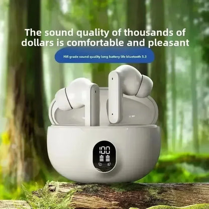 Bluetooth Earbuds Wireless Earphones Bluetooth Earphones Bluetooth Headphones with ANC Improve Focus in Noisy Environments
