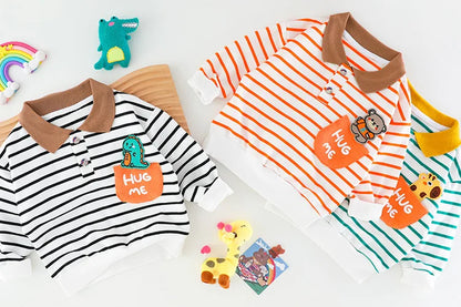 Toddler Tracksuit Spring Baby Clothing Sets Children Boys Fashion Sport Clothes Kids Cartoon Bear Sweatshirt And Pants 2Pcs Suit