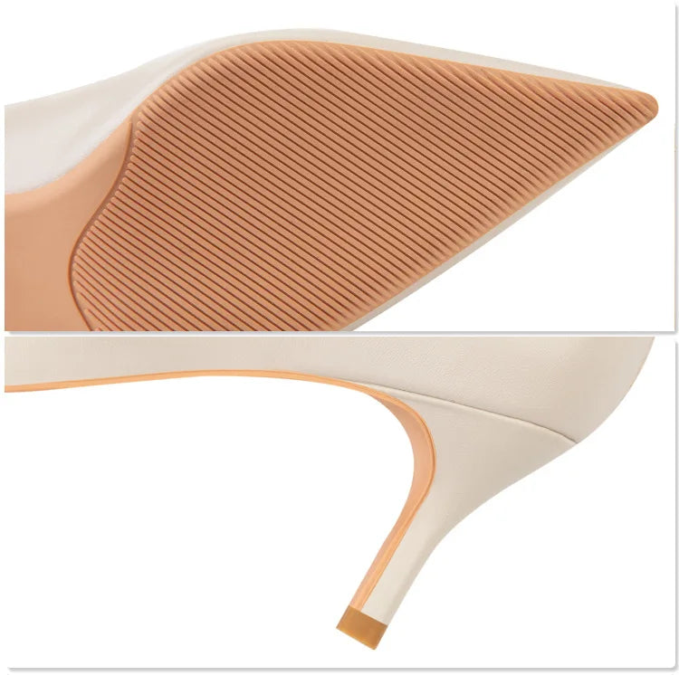Womens Shoes Exquisite Pointed Tip High Heeled Boots for Woman Sexy Self Cultivation Stretch Boots Designer Shoes Botas Feminina