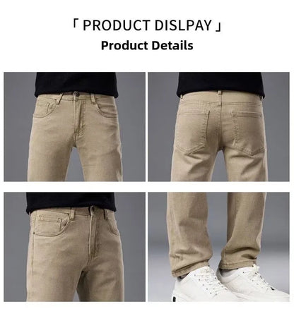 Slim Fit Straight Leg Jeans Men&