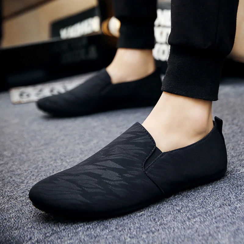 Shoes for Man New Men Fashionable Canvas Breathable Flat Bottomed Walking Shoes with Lightweight Sports Shoes Men&