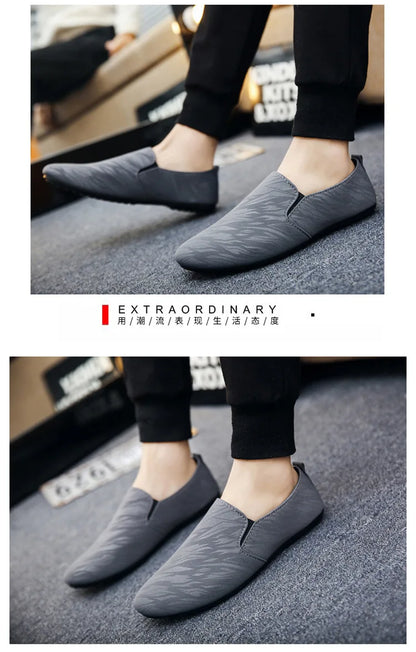 Shoes for Man New Men Fashionable Canvas Breathable Flat Bottomed Walking Shoes with Lightweight Sports Shoes Men&