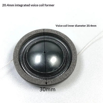 Speaker Tweeter Diaphragms With Clear Sound And Sturdy Build Perfect For DIY Audio Repair And Home Speaker Upgrades