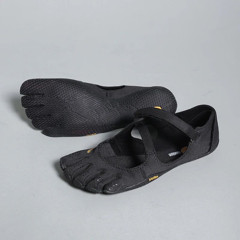 Women‘s Five Toe Shoes with Loop Strap - Barefoot Minimalist Flats for Hiking, Yoga, Gym Quick-Dry Water &amp; Everyday Casual Wear
