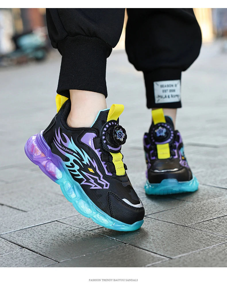 Kids Shoes Boy Casual Sneakers Platform Comfortable Children School Sports Tenis Boy Shoes Children&