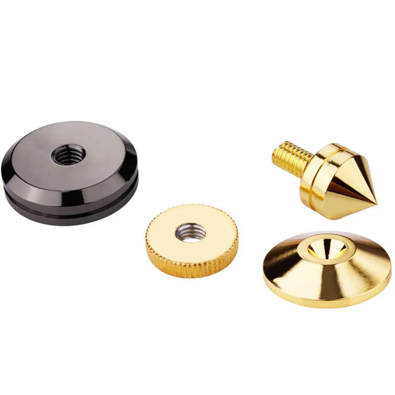 Speaker Stand Speakers Spikes Accessories Isolation Stands For Audio Amplifier Turntable Player Shockproof Foot Pad 26mmx28mm