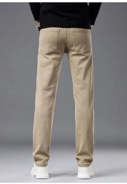 Slim Fit Straight Leg Jeans Men&