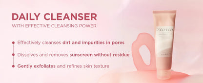 SKIN1004 Centella Cleanser Foam Series 125ml Poremizing/Ampoule/Tea-Trica BHA/Tone Brightening Face Wash Sensitive Skin K-Beauty