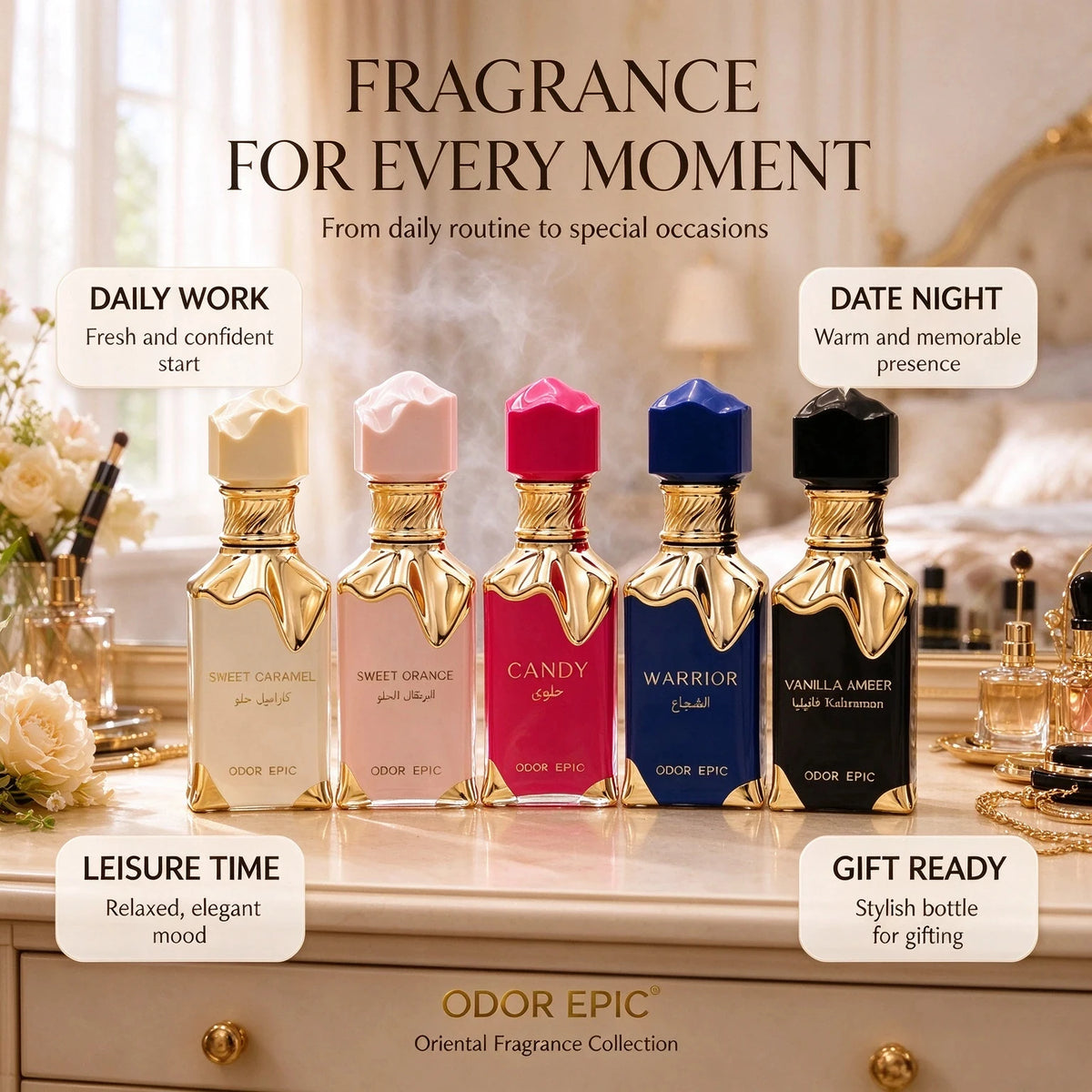 Best-selling perfume for men and women, long-lasting and light fragrance, cream muffin scent, 30ml
