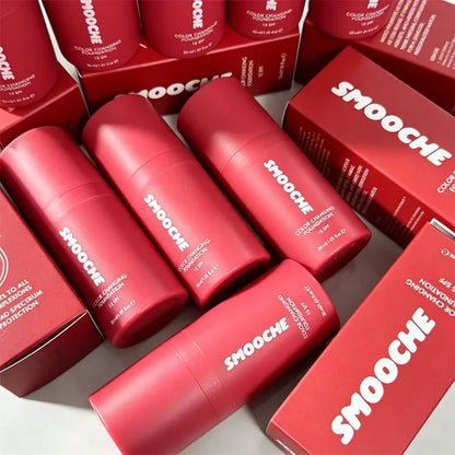 Korean Cosmetics Smooche Color Changing Foundation Self-Adjusting Shade High Covers Imperfections Long-Lasting Makeup Retention