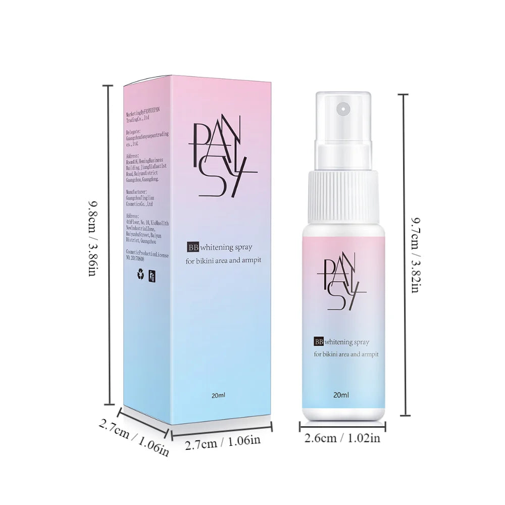 BB Whitening Spray, Skin Brightening Moisturizing BB Cream for Women, Face Foundation Nourishing Skin Care Beauty Cosmetics
