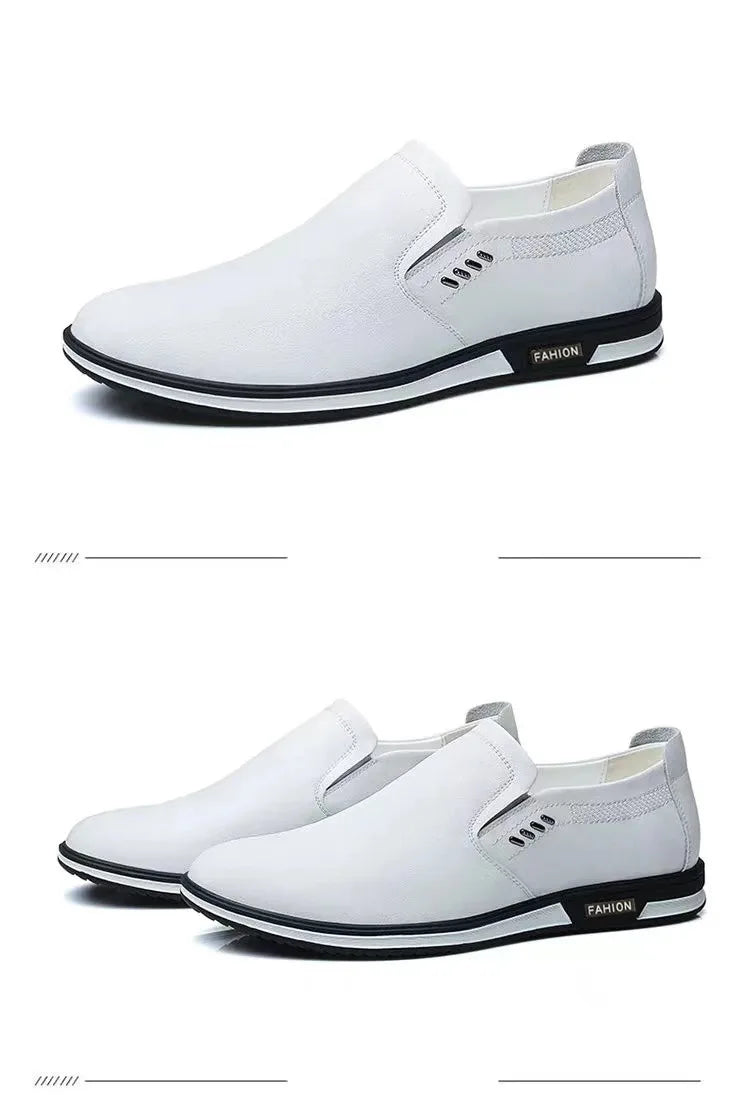Leather Shoes for Men Designer Loafers High Quality Adult Moccasins Men Driving Shoes Male Footwear Men&