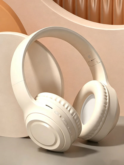 Bluetooth Over-Ear Wireless Headphones,Low Latency,Lightweight,Long Playtime Battery,Soft Memory Foam Earpads for Game &amp; Daily A