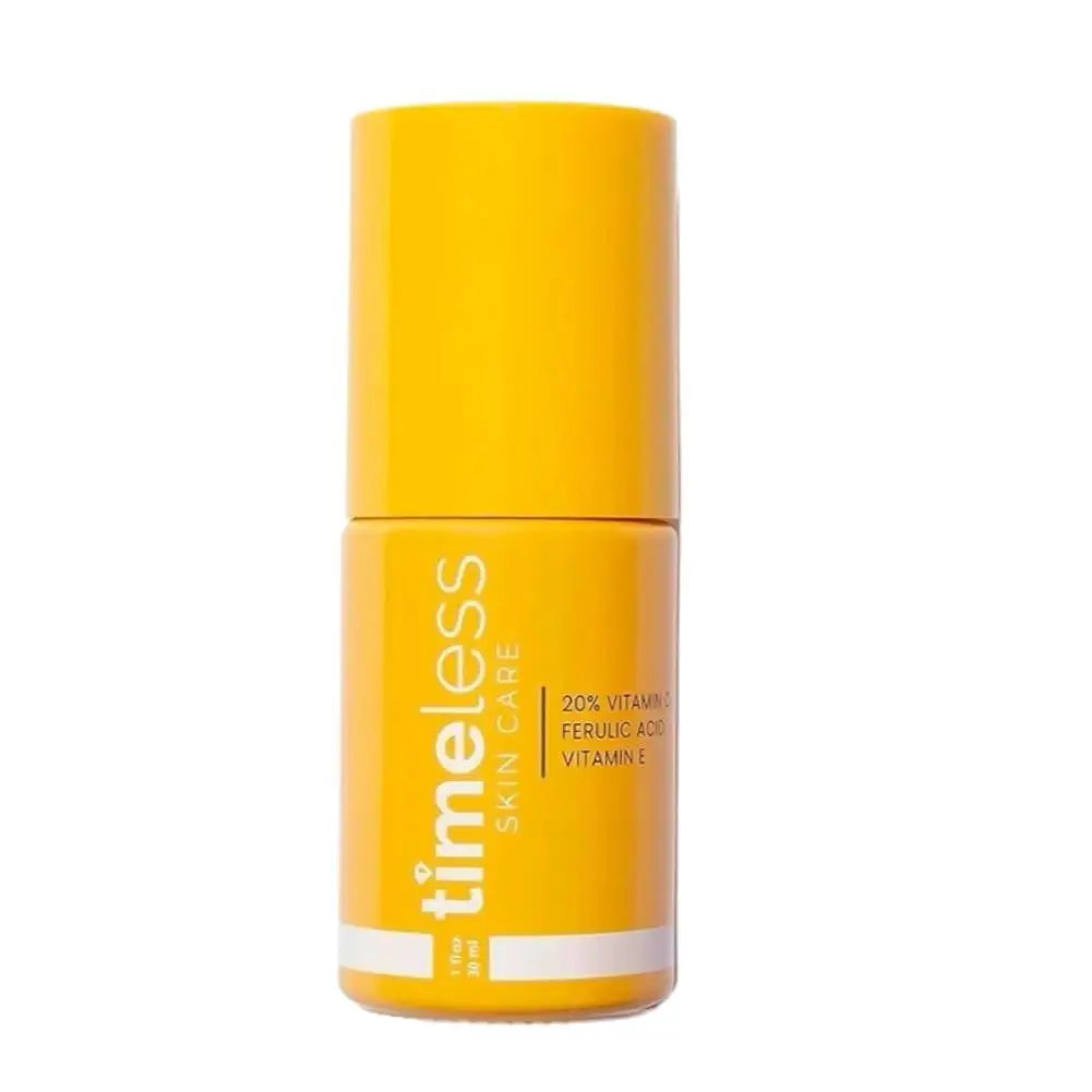 30ml Skin Care Timeless Brighten Skin Tone Reduce Dullness Collagen Antioxidant Serum 20% Vitamin C Vitamin E Ferulic Acid Serum