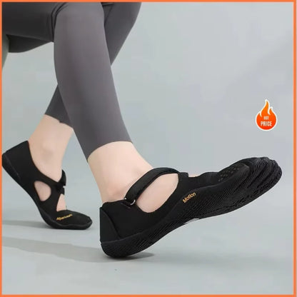 Women‘s Five Toe Shoes with Loop Strap - Barefoot Minimalist Flats for Hiking, Yoga, Gym Quick-Dry Water &amp; Everyday Casual Wear