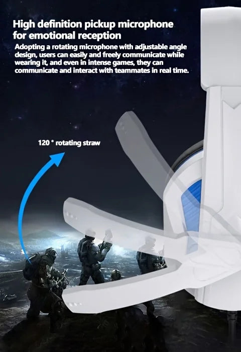 Over-the-Head Wired Headset with Noise Isolation - Lightweight