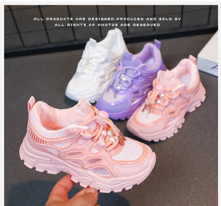 Kids Sandals Summer Shoes For Boys Girls Toddler Boy Girl Soft Sports Shoes Children Running Sneakers Air Mesh Breathable New