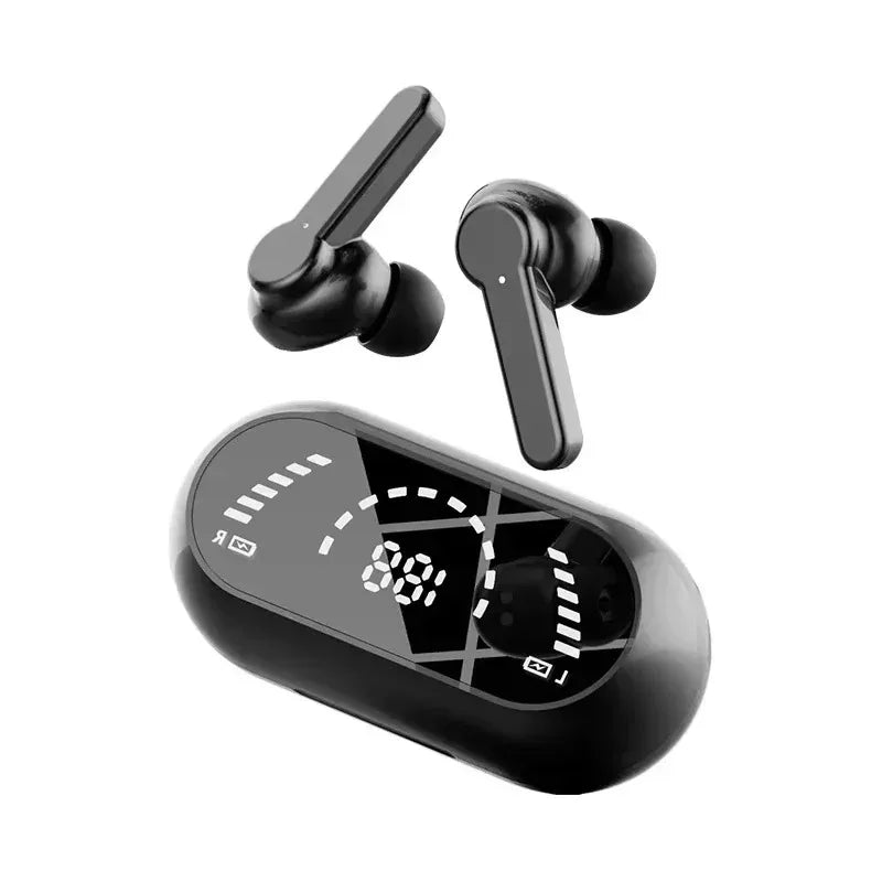 Bluetooth 5.4 Wireless Earbuds Touch Control Sport Gaming Headphones Deep Bass Noise Reduction Universal for All Smartphones
