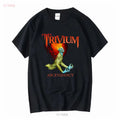 Vintage Trivium Ascendancy Men T shirt Black  All Sizes vintage Washed fashion Stylish Slightly Breathable graphic streetwear
