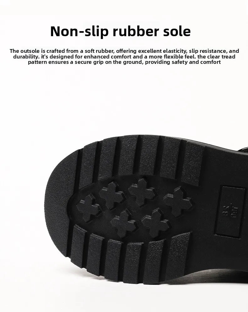 Kids Shoes For Boys Genuine Leather Shoes For Kids Wedding School Show Dress Flats Light Classic Black Children Loafer Moccasins
