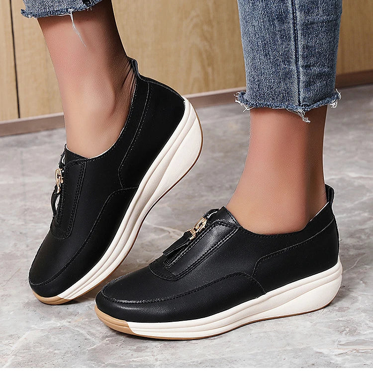 Women's Sports Shoes 2025 New White Shoes Woman Flats Casual Shoes Zapatillas De Mujer Flat Sneakers Casual Footwear Women