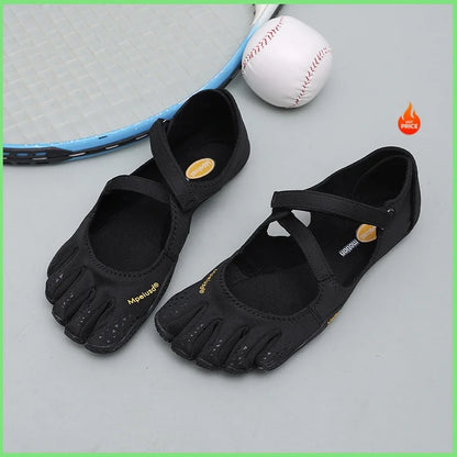 Women‘s Five Toe Shoes with Loop Strap - Barefoot Minimalist Flats for Hiking, Yoga, Gym Quick-Dry Water &amp; Everyday Casual Wear
