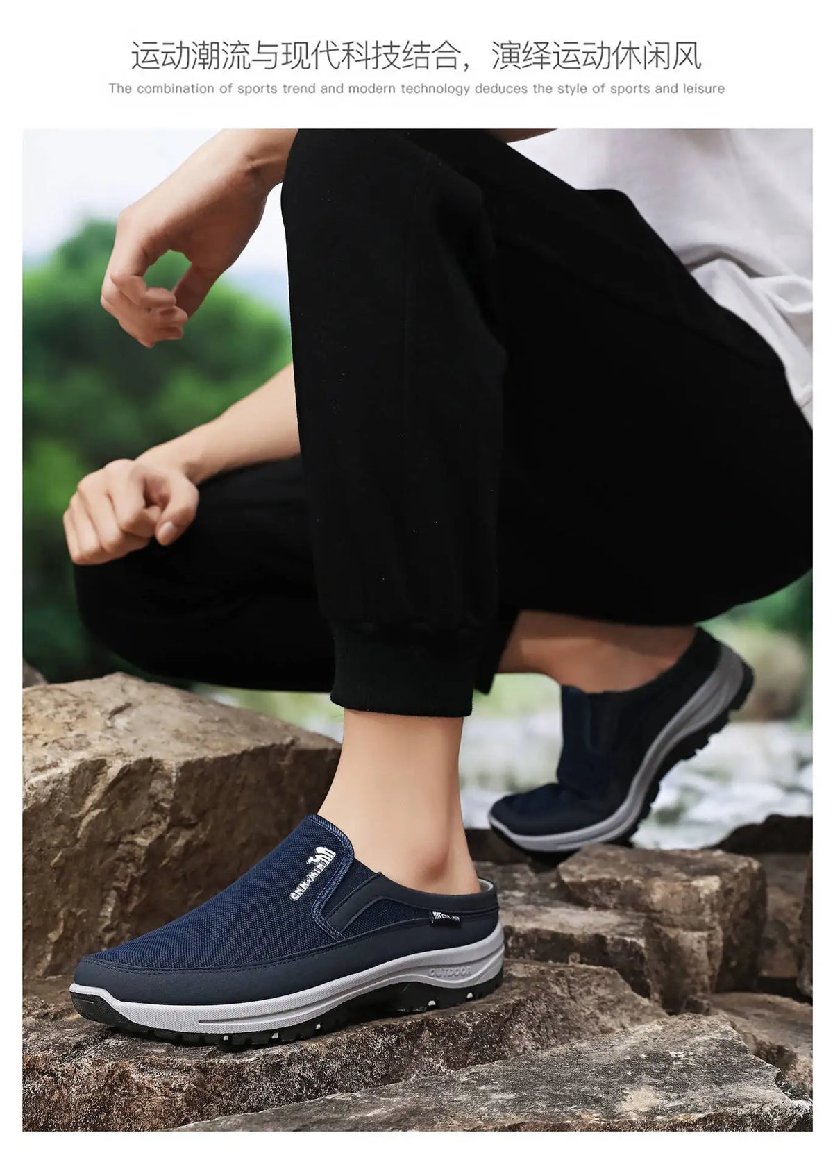 Men's Shoes 2026 Spring New Versatile Casual Half Top Single Shoes Comfortable, Breathable, Odorous Foot Size 39-47