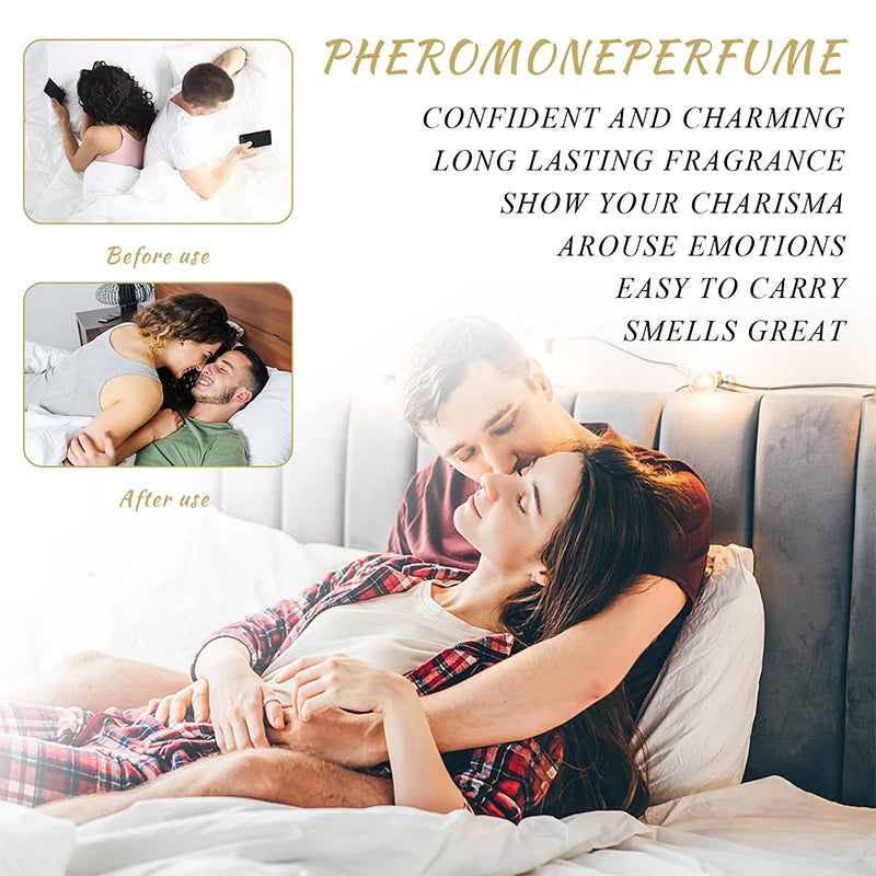 Men's Pheromone Perfume, Lasting Fragrance, Natural And Fresh, Elegant And Charm, Unleash Passion For Dating, Attracting Women