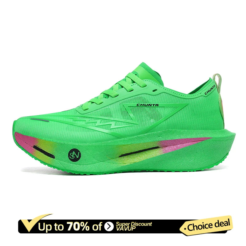 Marathon Men Running Shoes Carbon Board Speciality Sports Breathable Lightweight Women&