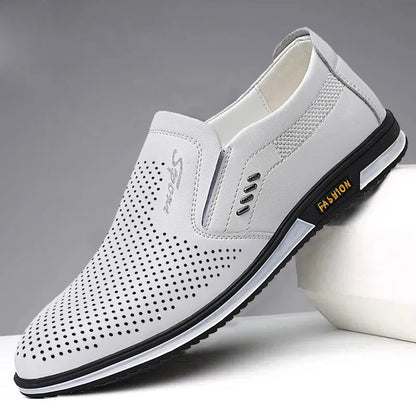 Leather Shoes for Men Designer Loafers High Quality Adult Moccasins Men Driving Shoes Male Footwear Men&